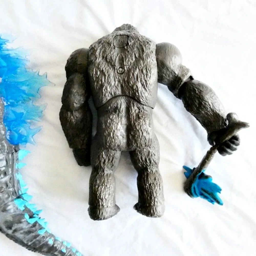 GODZILLA vs KONG Playmates 2020 Mega Heat Ray & King Kong Lights Sound Great Con